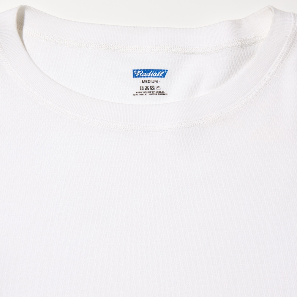 ラディアル ミル サーマル クルーネック Tシャツ ロングスリーブ