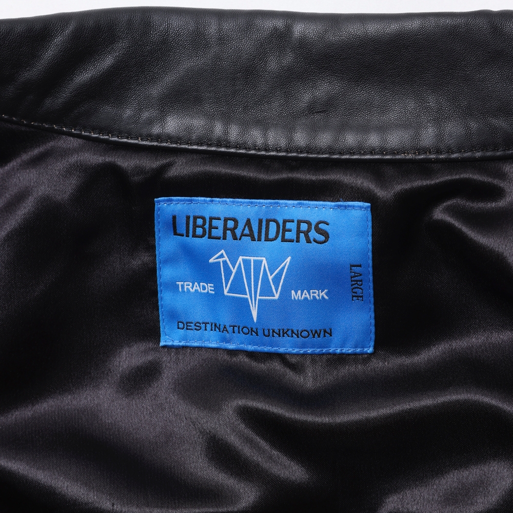 リベレイダース ウォッシュド レザー ジャケット