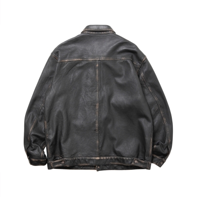 リベレイダース ウォッシュド レザー ジャケット