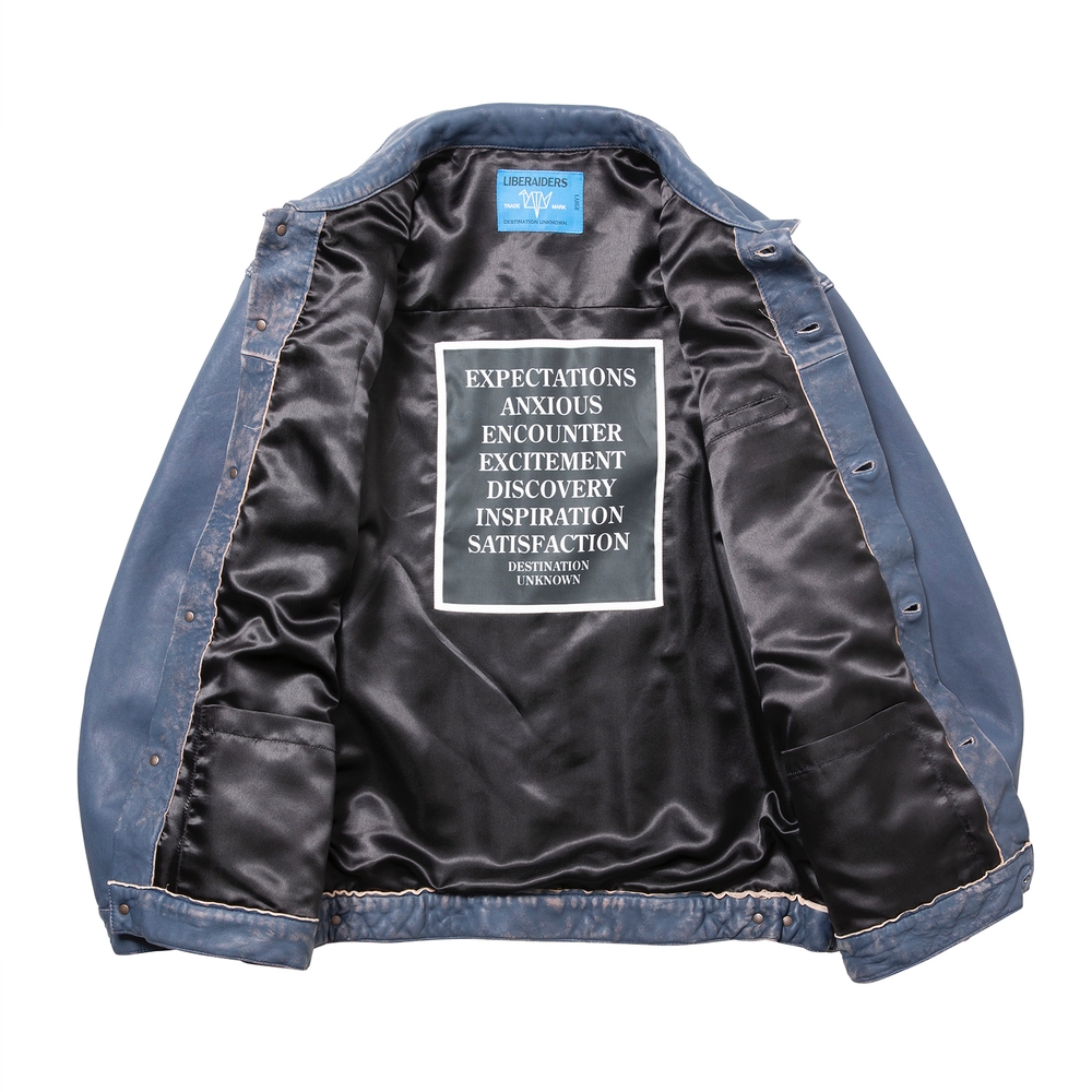 リベレイダース ウォッシュド レザー ジャケット