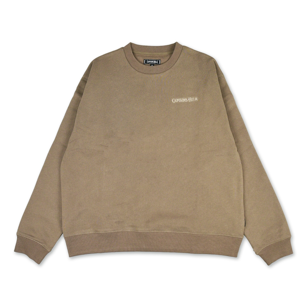 キャプテンズヘルム アース トーン クルー スウェット